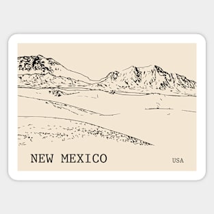 New Mexico USA Sticker